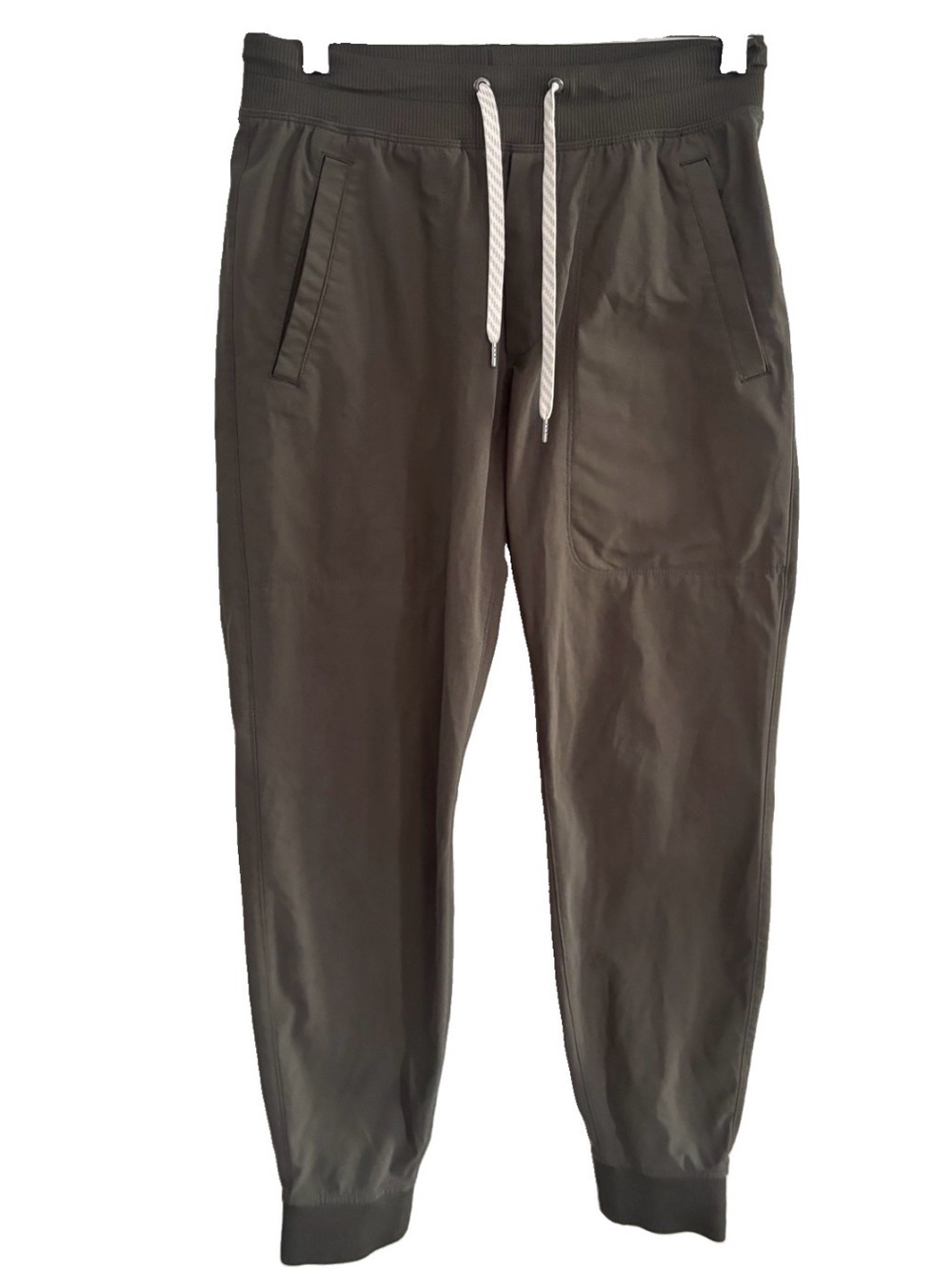 Vuori Meta Jogger Mens Small Army Green Performance Athletic Pants Slim Fit